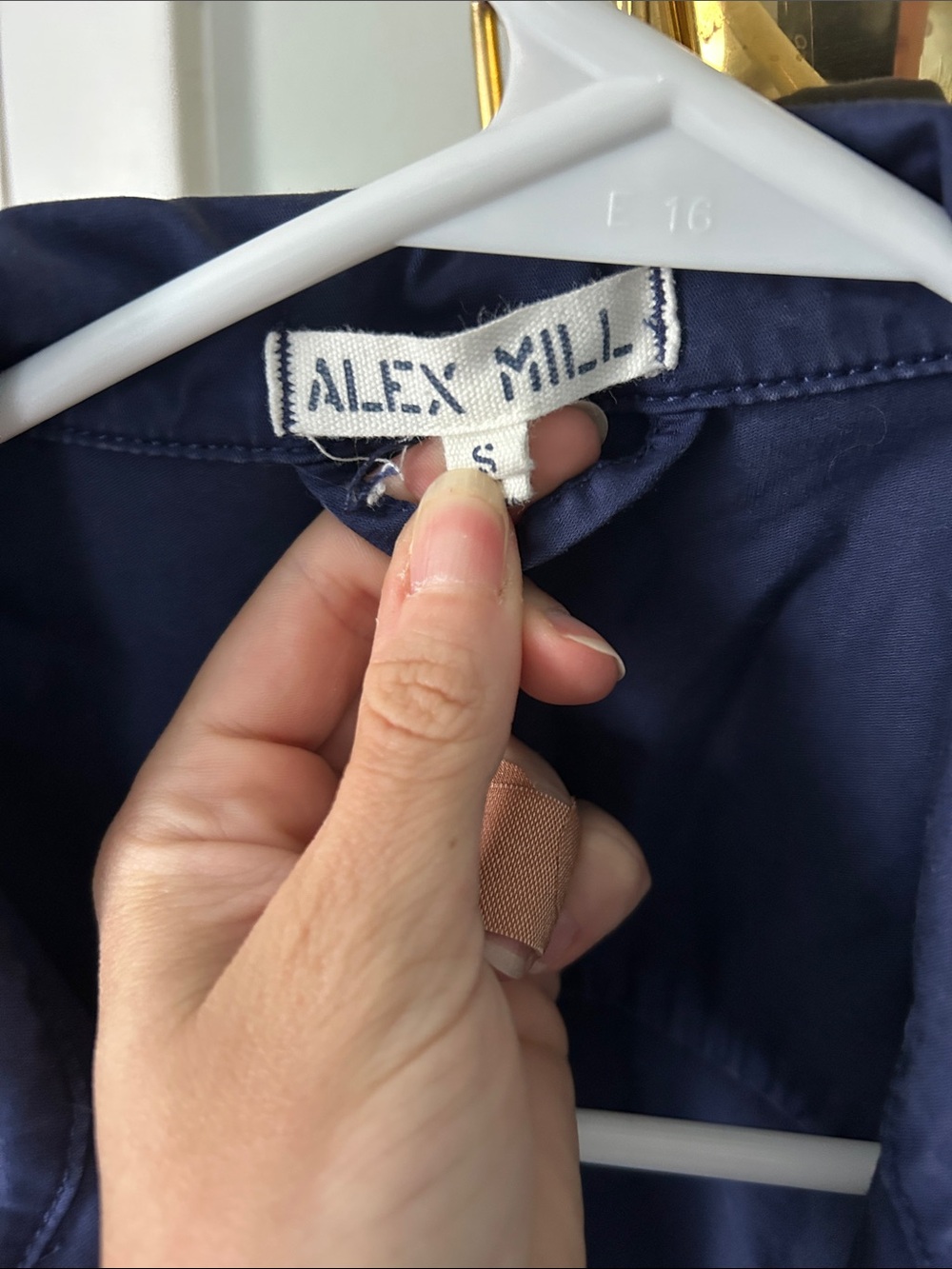Alex Mill Navy Utility Jumpsuit, Small - Picture 2 of 3
